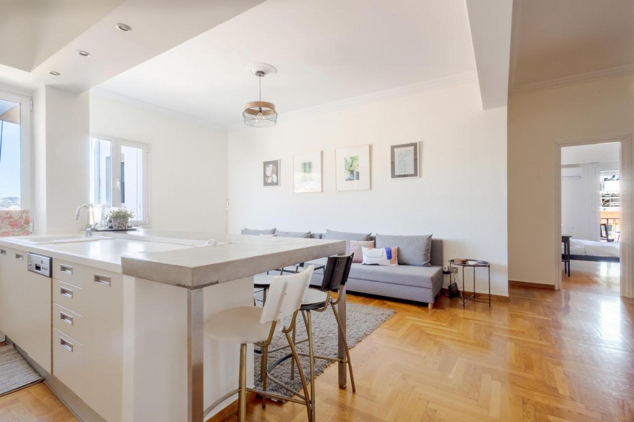 3 Bdr Apt Incredible Acropolis View Athene Buitenkant foto
