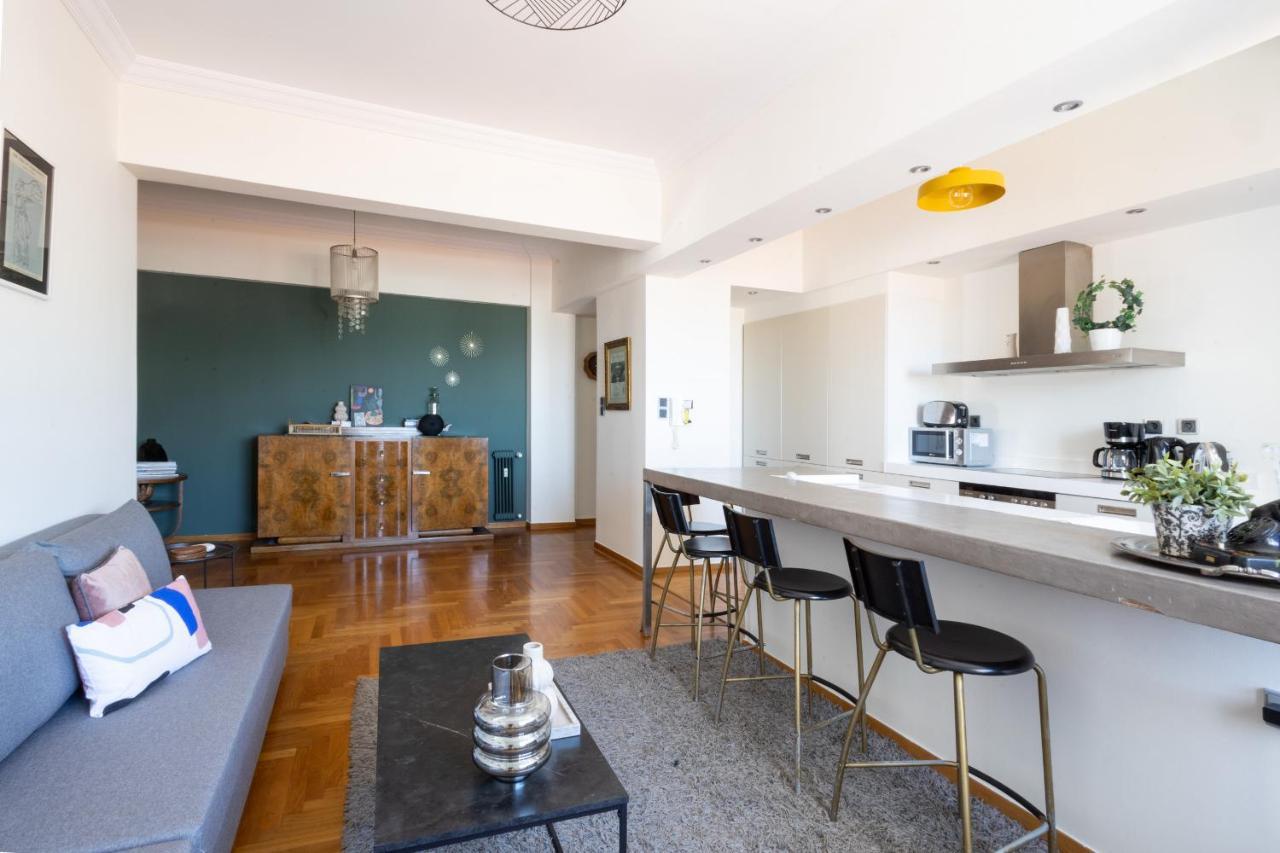 3 Bdr Apt Incredible Acropolis View Athene Buitenkant foto