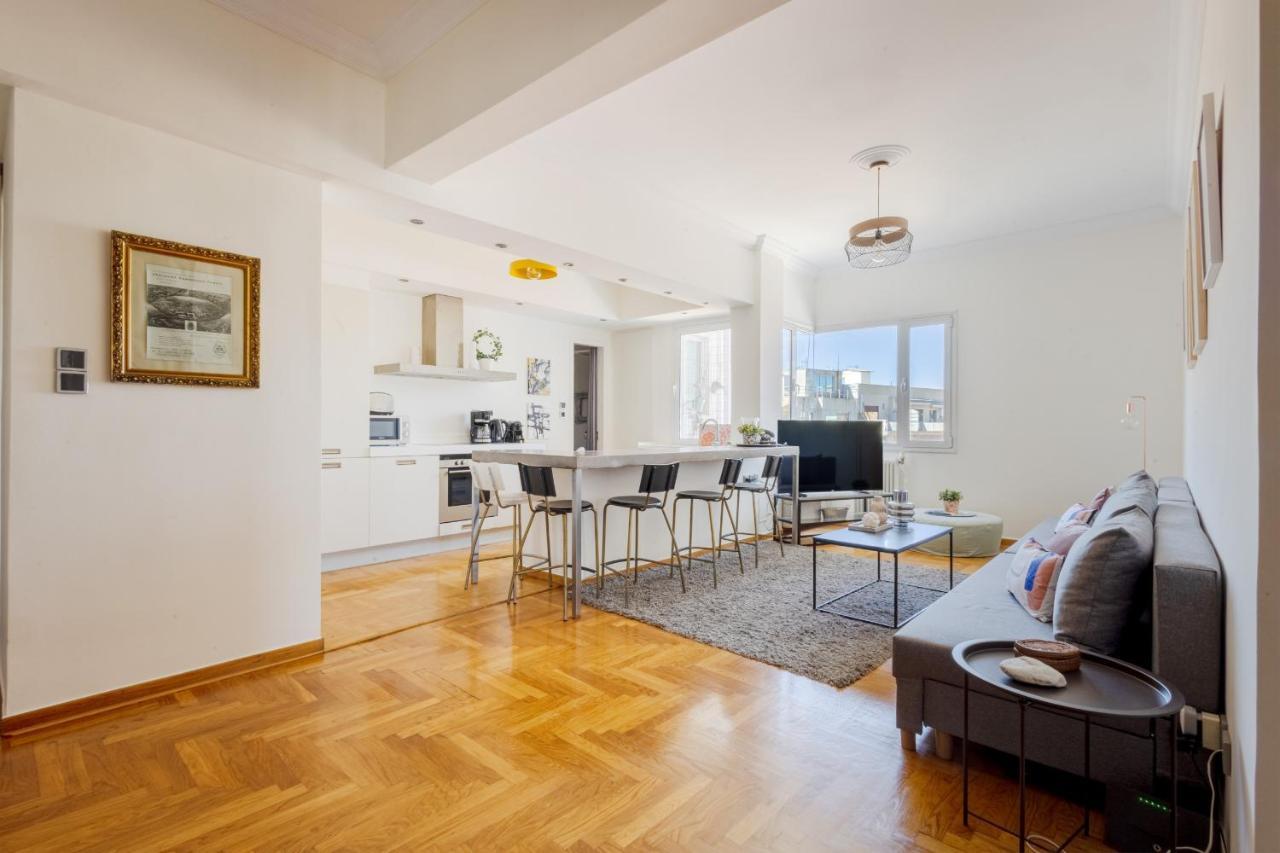 3 Bdr Apt Incredible Acropolis View Athene Buitenkant foto