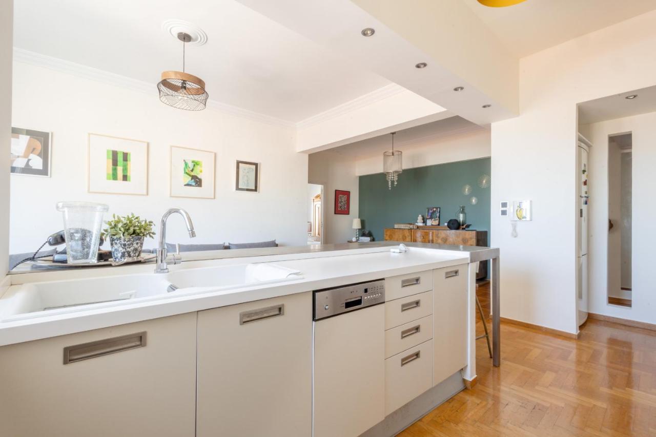 3 Bdr Apt Incredible Acropolis View Athene Buitenkant foto